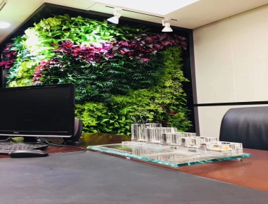 辦公室智能生態綠植墻